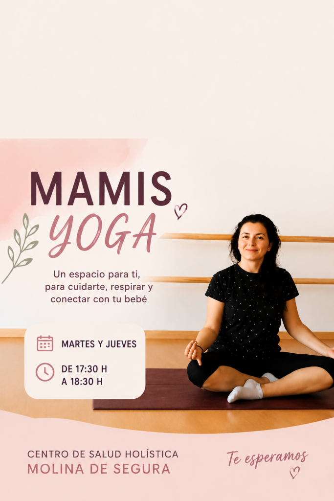 Clase presencial y on line de MAMIS YOGA y PAPIS YOGA