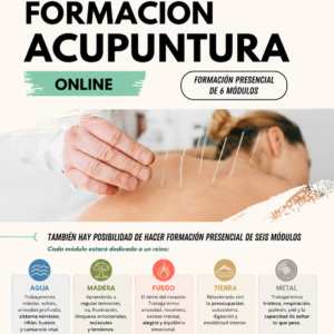 Formación Acupresión presencial y on line